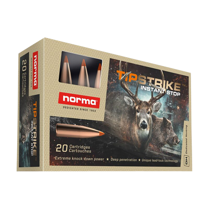 Norma Tipstrike 308 Win 170 Gr Polymer Tip 20 Rounds