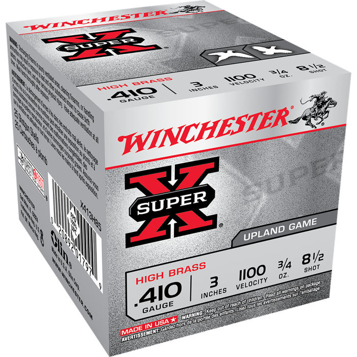 Winchester 410 Gauge 3 3/4 oz 8.5 Shot Winchester 410 Gauge 3 3/4 oz 8.5 Shot