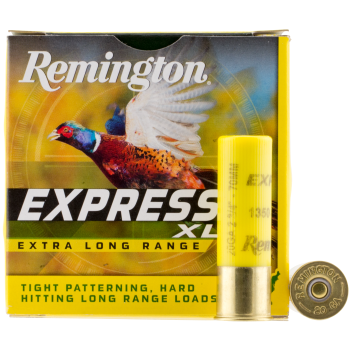 Remington Express XLR 20 Gauge Hunting Shotshells Lead 2.75 In