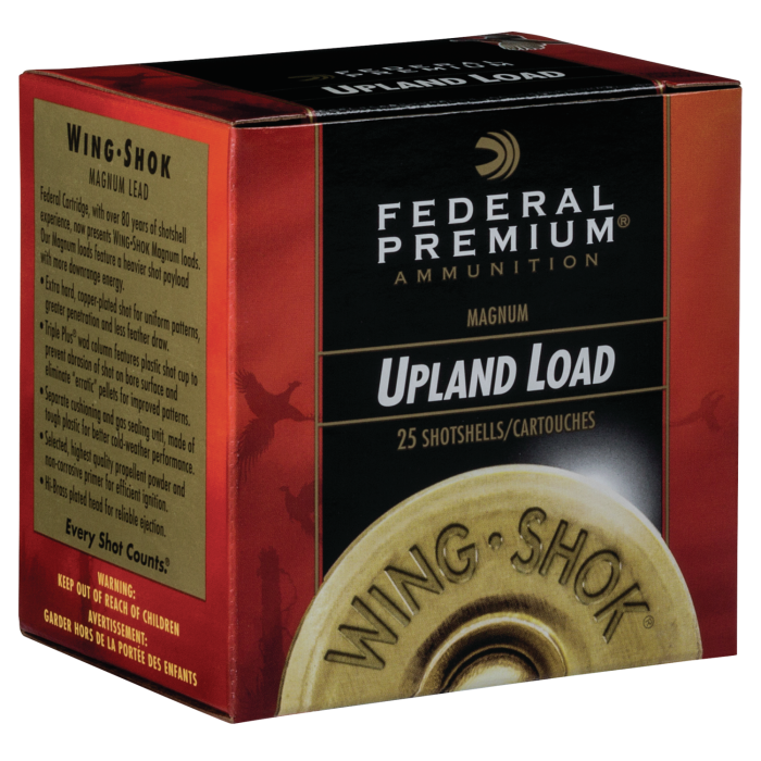 Federal Premium 20 Gauge 3 1 1/4 oz 6 Shot P2586