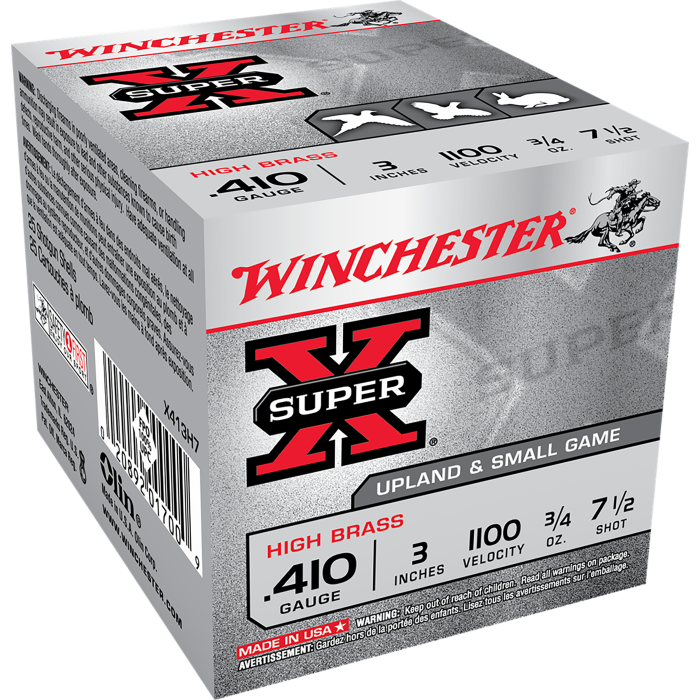 Winchester 410 Gauge 3 3/4 oz 7.5 Shot Winchester 410 Gauge 3 3/4 oz 7.5 Shot