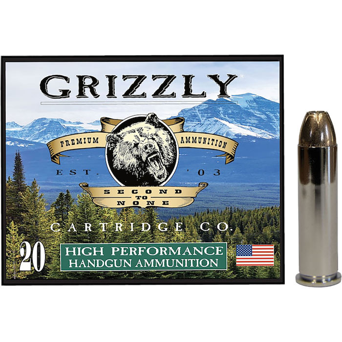 Grizzly .357 Mag 148gr JHP Ammo Grizzly .357 Mag 148gr JHP Ammo