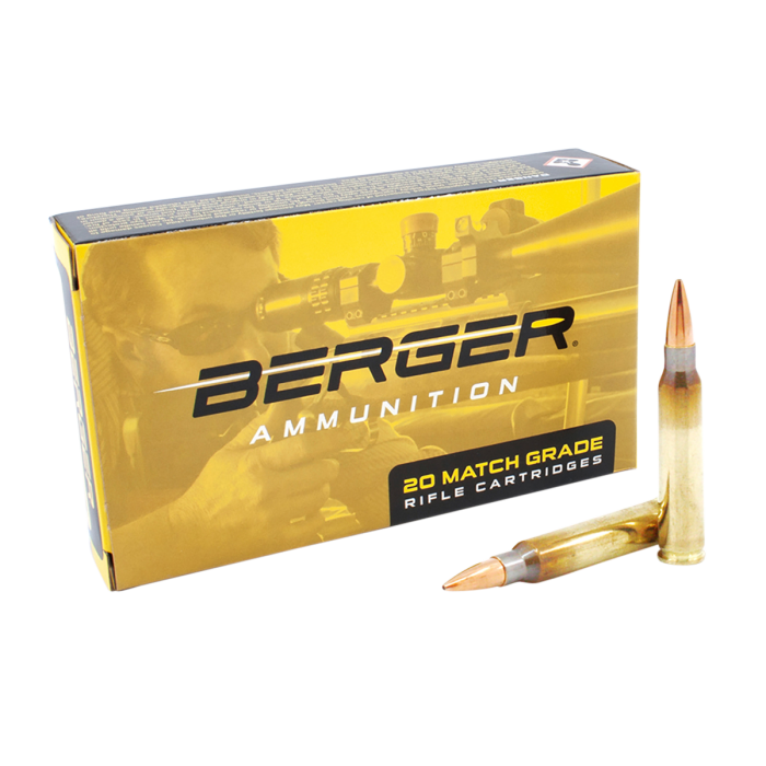 Berger Tactical 223 Remington 77 Grain Open Tip Match Berger Tactical 223 Remington 77 Grain Open Tip Match