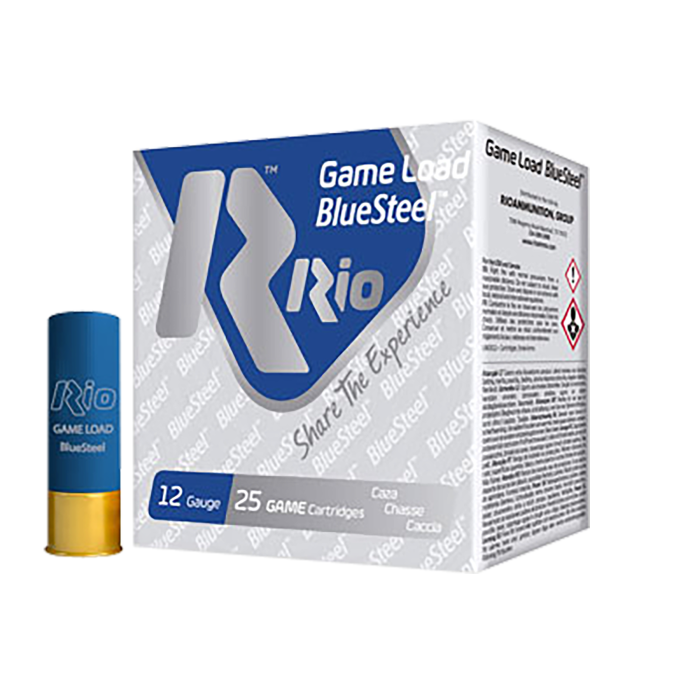 Rio Game Load BlueSteel 12 Gauge 2.75 1-1/8 oz 5 Shot