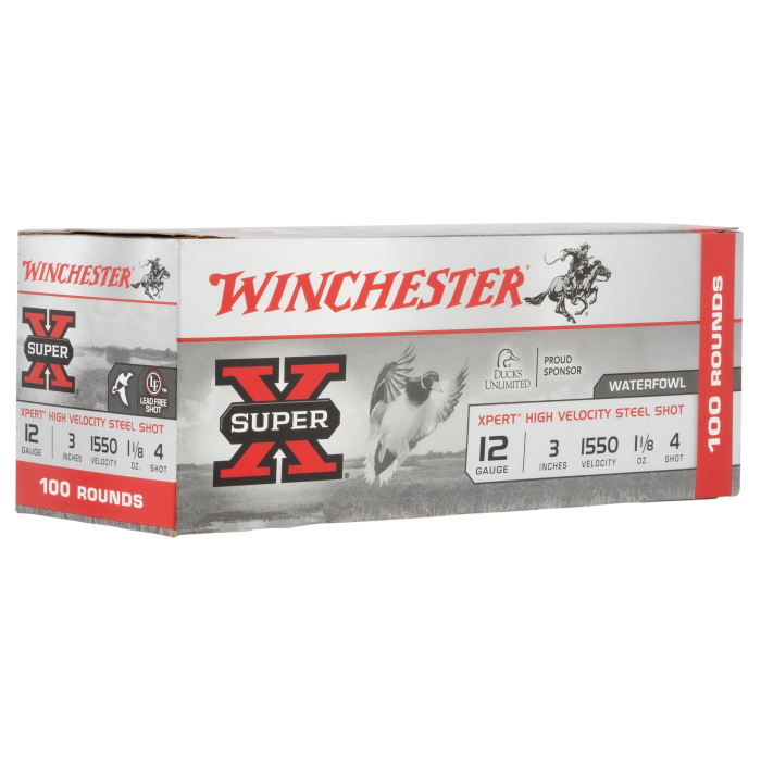 Winchester Super X 12 Gauge 3 1-1/8 oz 4 Shot