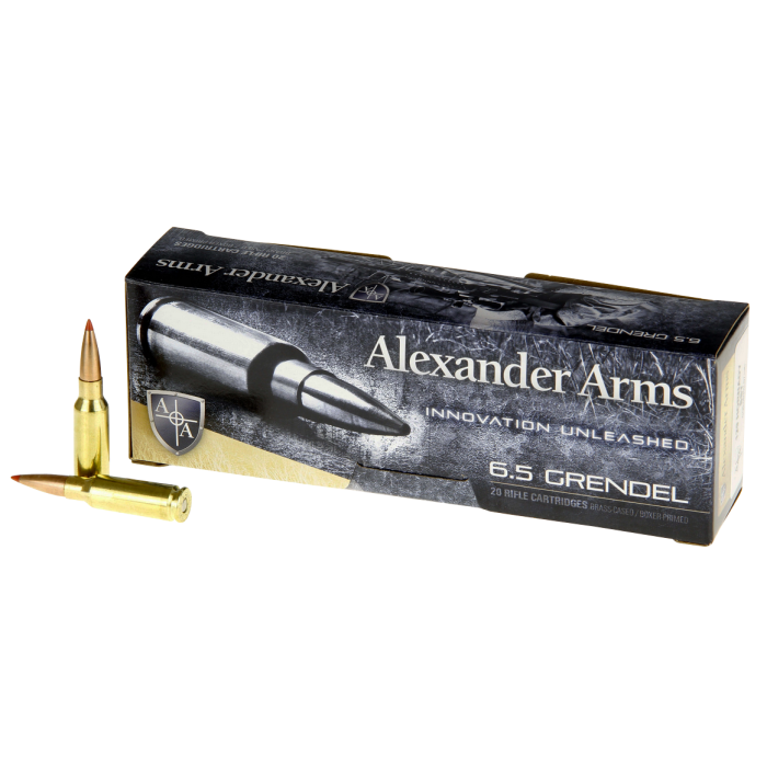 Alexander Arms Sst 6.5 Grendel 129 Grain Hornady Super Shot Ballistic Tip