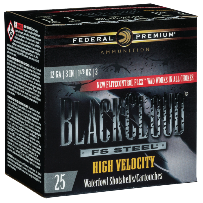 Federal Black Cloud 12 Gauge 3 1-1/8 oz 3 Shot