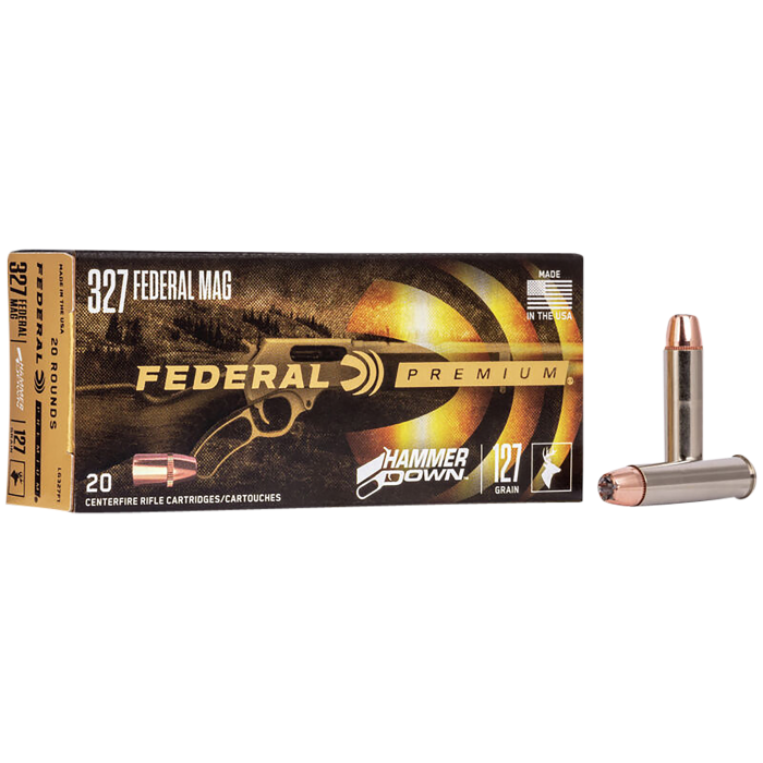 Federal Premium 327 Federal Mag 127 Gr Bonded Hollow Point