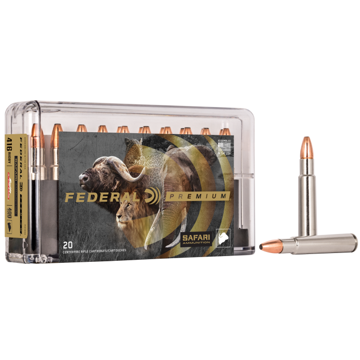 Federal Premium 416 Rigby 400 Gr Swift A Frame