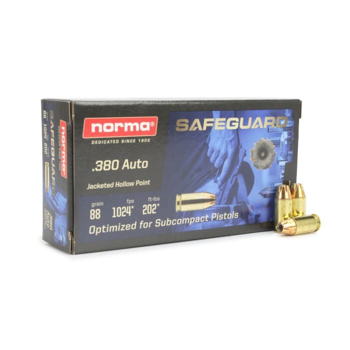 Norma 380 ACP 88 Gr JHP
