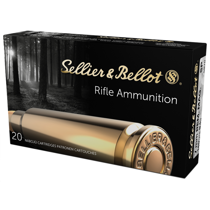 Sellier & Bellot Rifle 7mm Rem Mag 140 Gr Soft Point