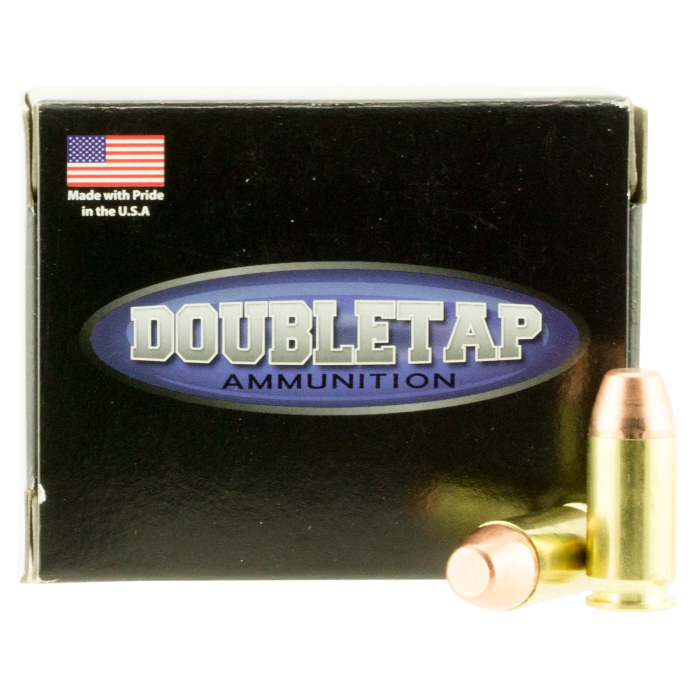 Doubletap Ammunition Hunter 45 ACP 230 Grain FMJ Flat Point 45A230FP