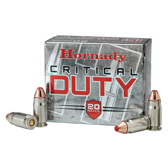 Hornady Critical Duty 357 Sig 135 Grain Hornady FlexLock 91296 Hornady Critical Duty 357 Sig 135 Grain Hornady FlexLock 91296