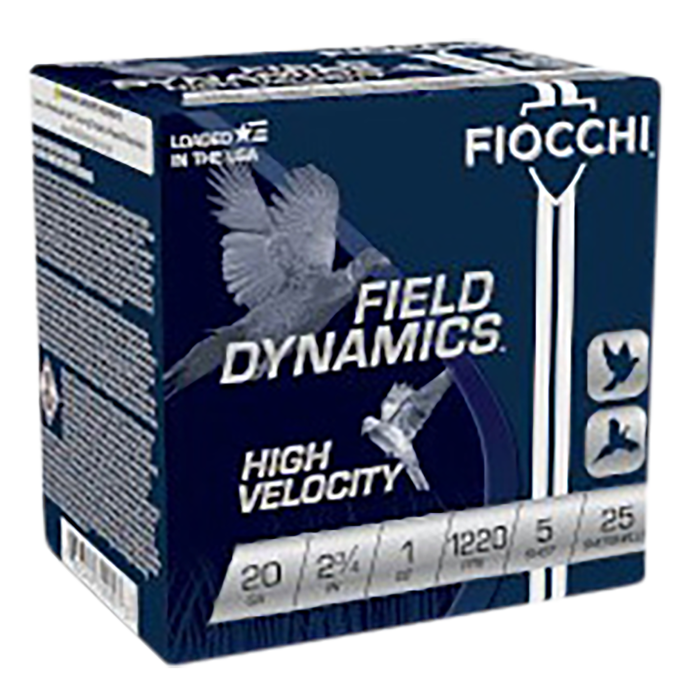 Fiocchi 20 Gauge 2.75 1 oz 5 Shot