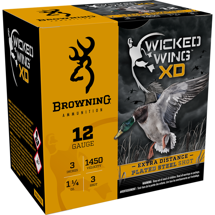 Browning Wicked Wing XD 12 Gauge 3 1-1/4 oz 3 Shot