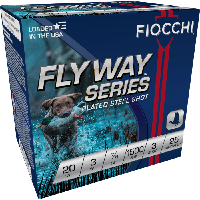 Fiocchi 20 Gauge 3 7/8 oz 3 Shot Steel Fiocchi 20 Gauge 3 7/8 oz 3 Shot Steel