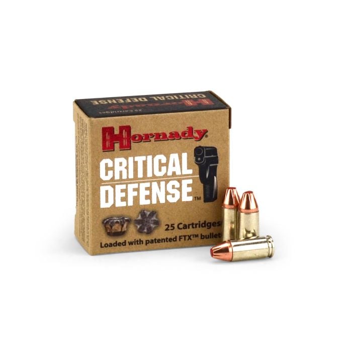 Hornady Critical Defense 9mm 115 Grain JHP Hornady Critical Defense 9mm 115 Grain JHP