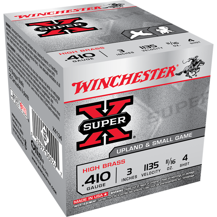 Winchester 410 Gauge 3 11/16 oz 4 Shot Winchester 410 Gauge 3 11/16 oz 4 Shot
