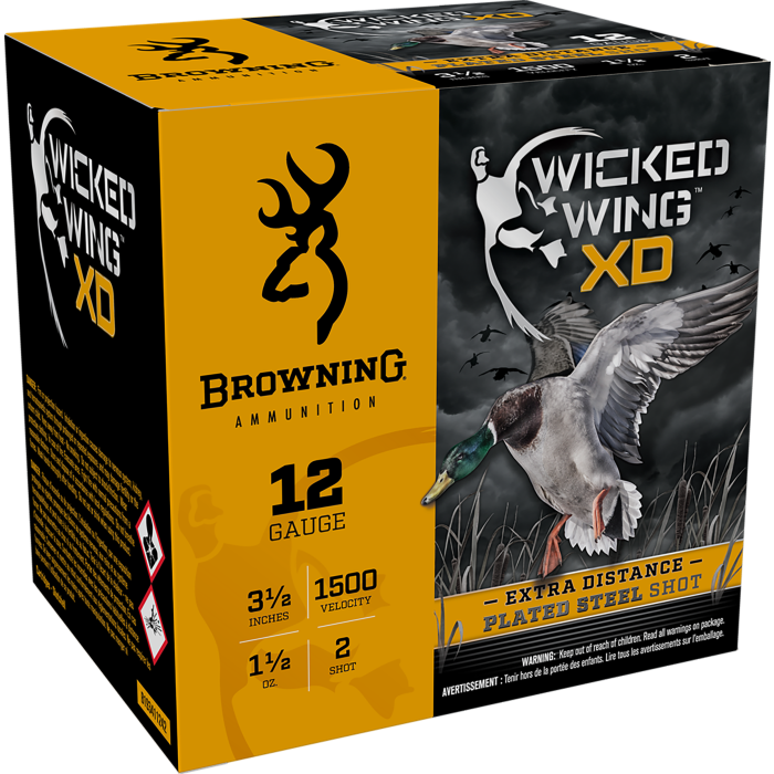 Browning Wicked Wing XD 12 Gauge 3.50 1 1/2 oz 2 Shot