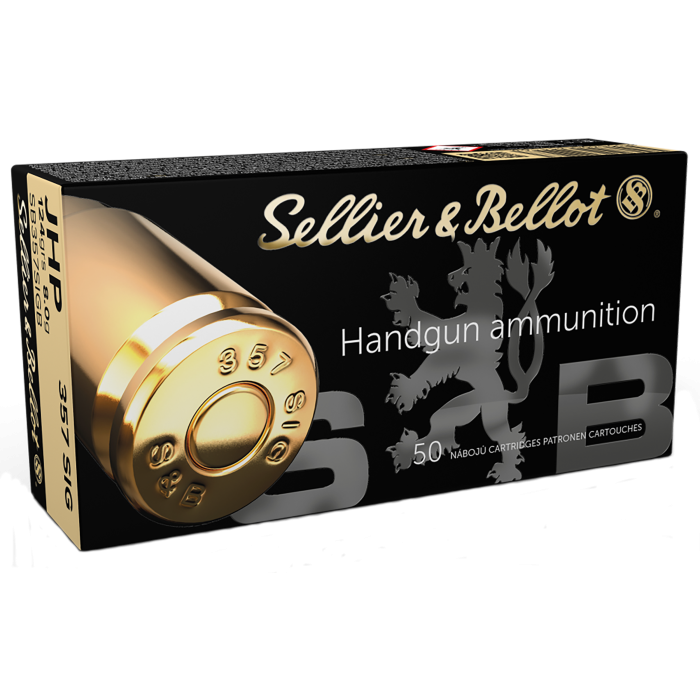 Sellier & Bellot Handgun 357 Sig 124 Grain JHP SB357SIGB