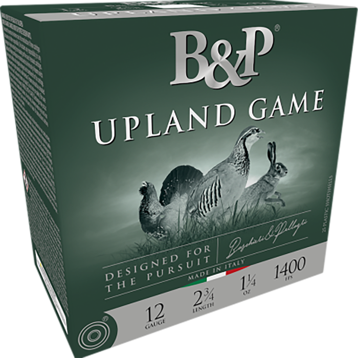 B&P Upland Game 12 Gauge 2.50 1 oz 6 Shot