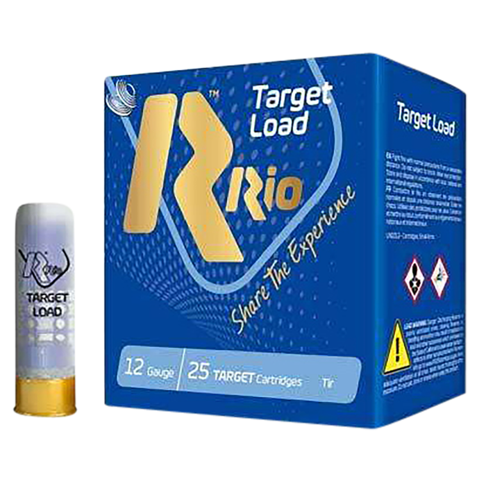 Rio Ammunition Target Load 12 Gauge 2.75 1 1/4 oz 9 Shot TG369 Rio Ammunition Target Load 12 Gauge 2.75 1 1/4 oz 9 Shot TG369