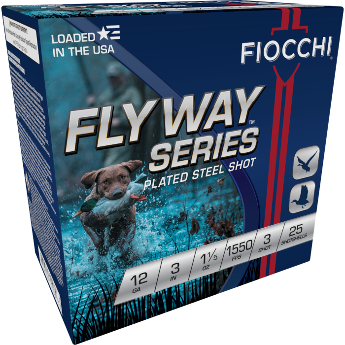 Fiocchi Flyway 12 Gauge 3 1 1/5 oz 3 Shot 123ST153 Fiocchi Flyway 12 Gauge 3 1 1/5 oz 3 Shot 123ST153
