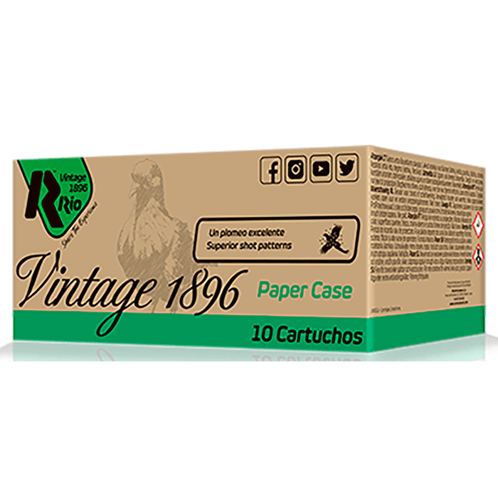 Rio Vintage 1896 12 Gauge 2.75 8 Shot Rio Vintage 1896 12 Gauge 2.75 8 Shot