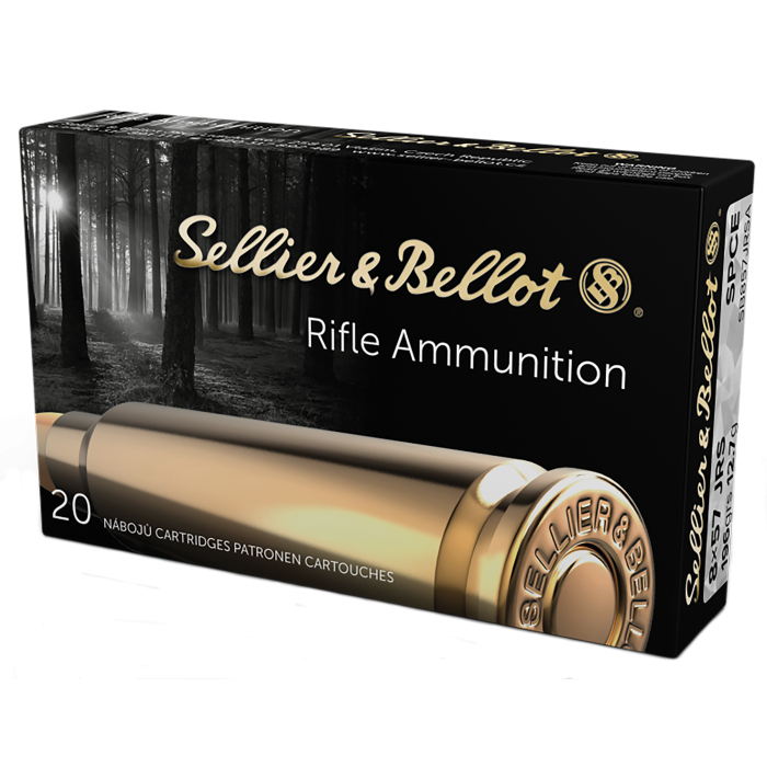 Sellier & Bellot Rifle 8mm Mauser 196 Gr Soft Point Cut Through Edge Sellier & Bellot Rifle 8mm Mauser 196 Gr Soft Point Cut Through Edge