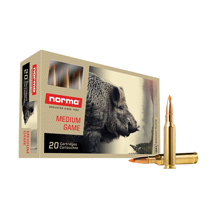 Norma Ammunition Dedicated Hunting 7mm-08 Rem 160 Grain Polymer Tip Norma Ammunition Dedicated Hunting 7mm-08 Rem 160 Grain Polymer Tip