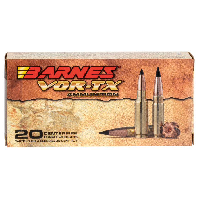 Barnes Vor-tx 6.5 Grendel 115 Grain Tipped TSX Boat Tail