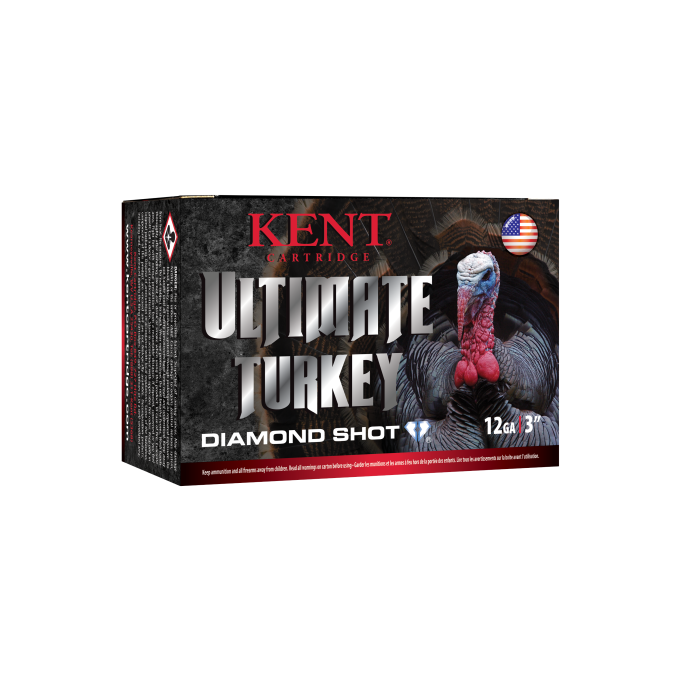 Kent Cartridge Ultimate 12 Gauge 3 1 3/4 oz 5 Shot C123TK505