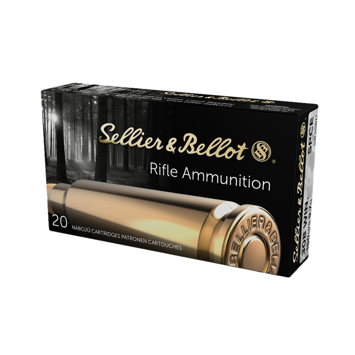 Sellier & Bellot Rifle 308 Winchester 150 Gr Soft Point Cut Through Edge