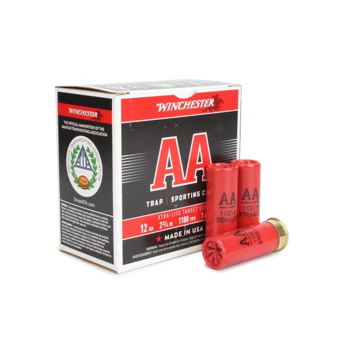 Winchester AA 12 Gauge 2.75" 1 oz 8 Shot Xtra-Lite Target Load