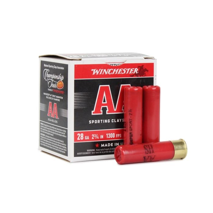 Winchester AA 28 Gauge 2.75" 3/4 oz 7.5 Shot