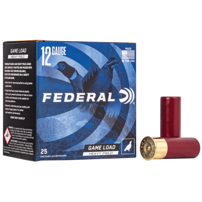 Federal Game-shok 12 Gauge 2.75 1 1/4 oz 5 Shot H1255