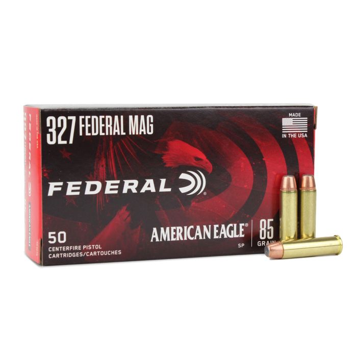 Federal American Eagle 327 Federal Mag 85 Gr Jacketed Soft Point Ammo