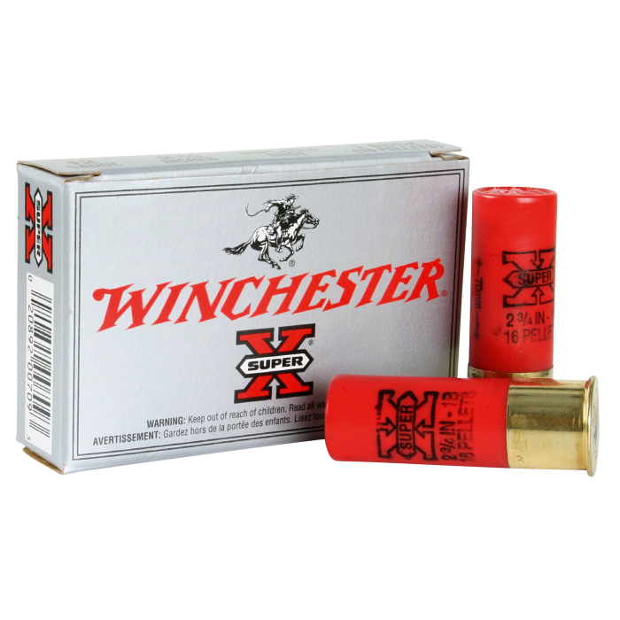Winchester Super X 12 Gauge 2.75 16 Pellets 1 Buck XB121 Winchester Super X 12 Gauge 2.75 16 Pellets 1 Buck XB121