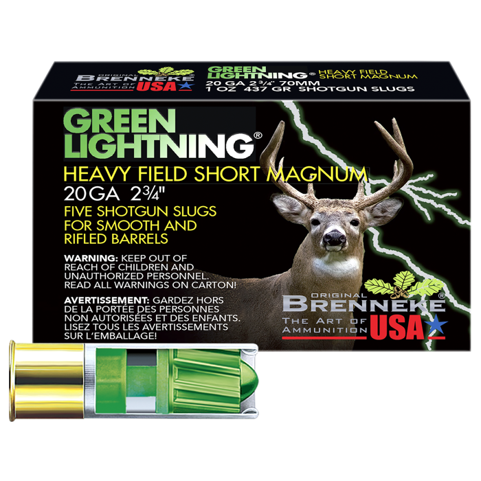 Brenneke 20 Gauge 2.75 1 oz Slug