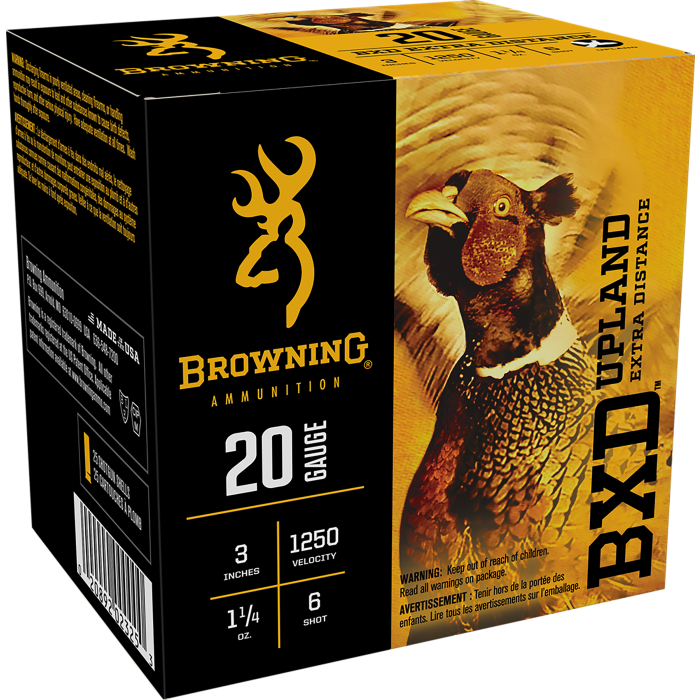 Browning BXD 20 Gauge 3 1-1/4 oz 6 Shot