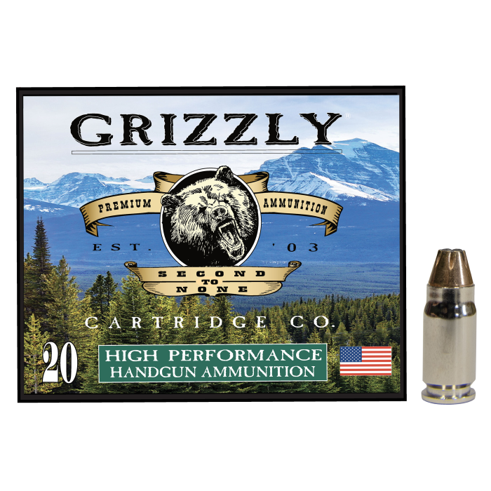 Grizzly .357 Sig 90gr JHP Ammo Grizzly .357 Sig 90gr JHP Ammo