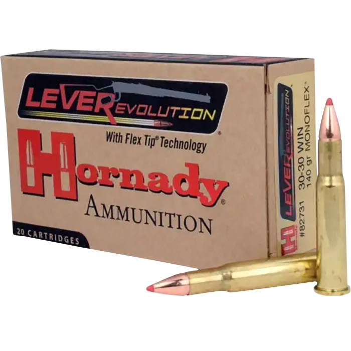 Hornady Leverevolution 30-30 Win 140 Grain MonoFlex Hornady Leverevolution 30-30 Win 140 Grain MonoFlex