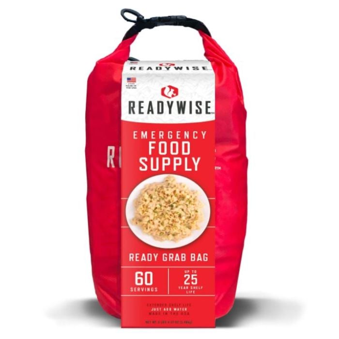 RW01-641 Ready Wise - 60 Serving Emergency Food Supply Ready Grab Bag