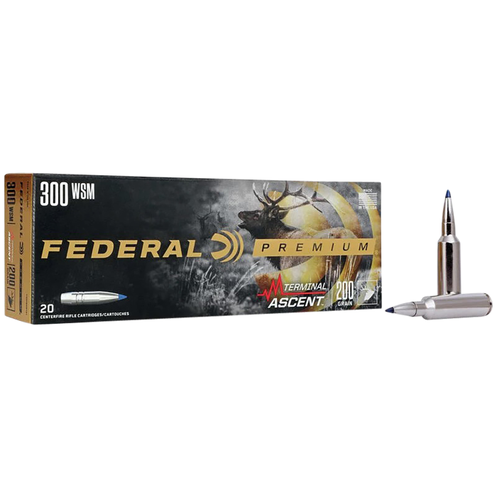 Federal Premium 300 WSM 200 Gr Terminal Ascent