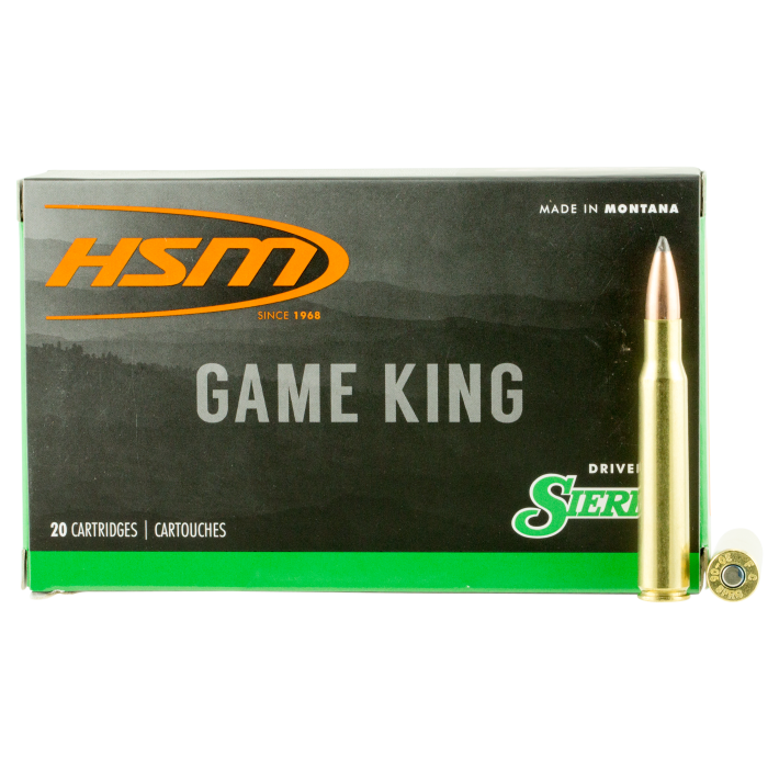 Hsm Game King 300 Win Mag 200 Gr Sierra GameKing Spitzer Boat Tail