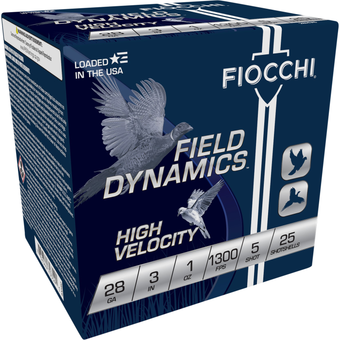Fiocchi Field Dynamics 28 Gauge 3 1 oz 5 Shot