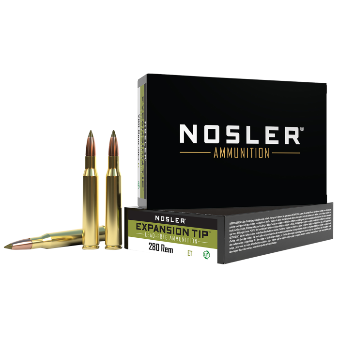 Nosler E-tip 280 Rem 140 Gr E-Tip Lead-Free Nosler E-tip 280 Rem 140 Gr E-Tip Lead-Free