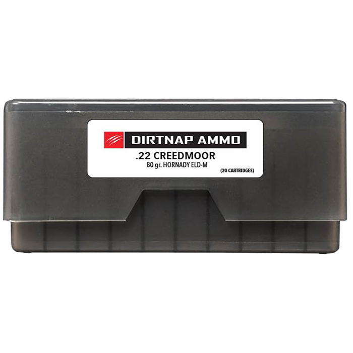 Fierce Dirtnap 22 Creedmoor 80 Gr ELD Match 20 Rounds Fierce Dirtnap 22 Creedmoor 80 Gr ELD Match 20 Rounds