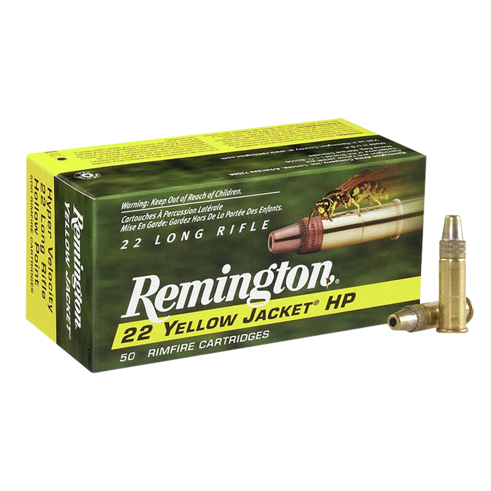 Remington Yellow Jacket 22 LR 33 Gr Truncated Cone Hollow Point