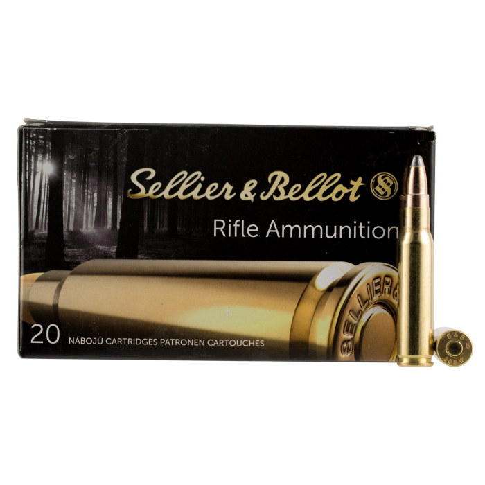Sellier & Bellot Rifle 308 Winchester 180 Gr Soft Point Cut Through Edge